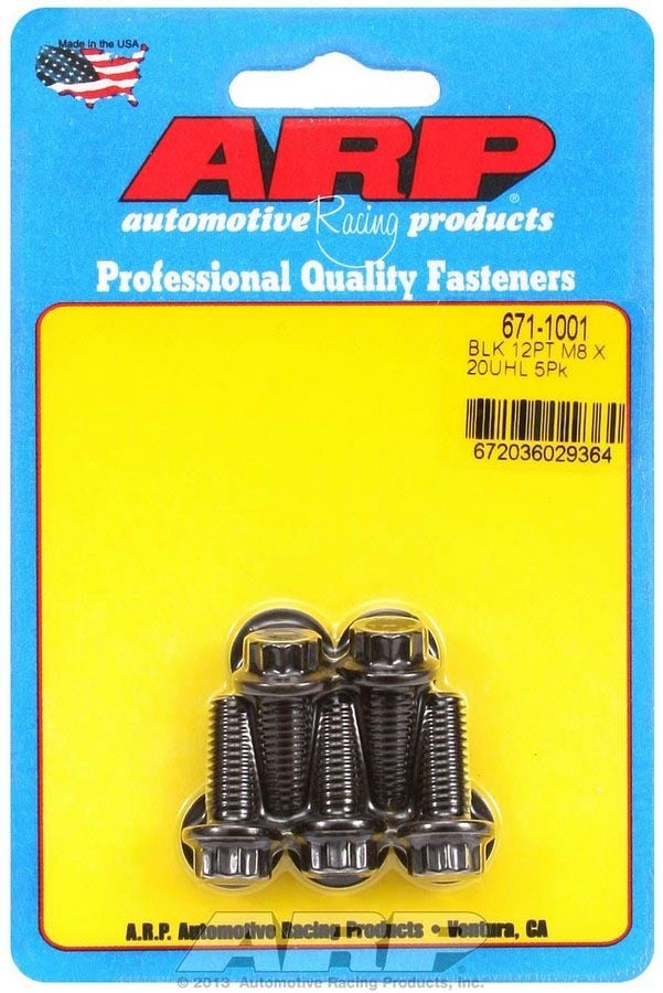 Arp (671-1001) Oxide Bolt, Black Arp () Oxide Bolt, Black