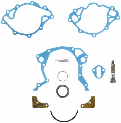 Fel-Pro Engine Timing Cover Gasket Set P/N:Tcs 45168  Gaskets Tcs 45035 Timing