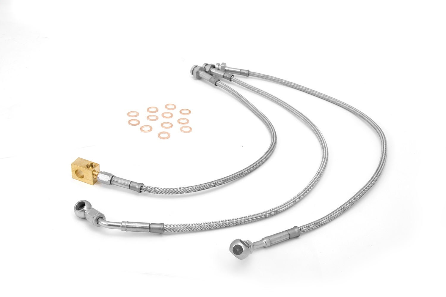 Rugged Ridge 16735.09 Brake Hose Kit Fits 92-01 Cherokee (Xj)   Brake Hose Kit