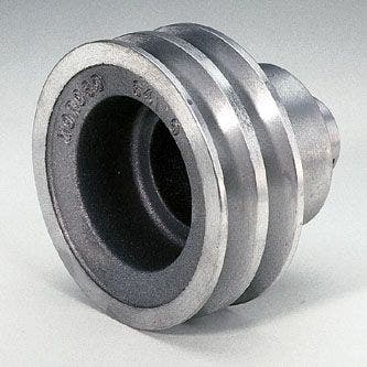 Moroso 64110 2-Groove Crankshaft Pulley  Performance 64100 Crankshaft Pulley;
