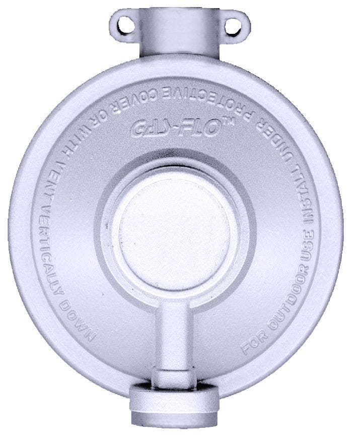 Jr Products 07-30335 Low Pressure Regulator   Propane Regulator; Inlet Size -