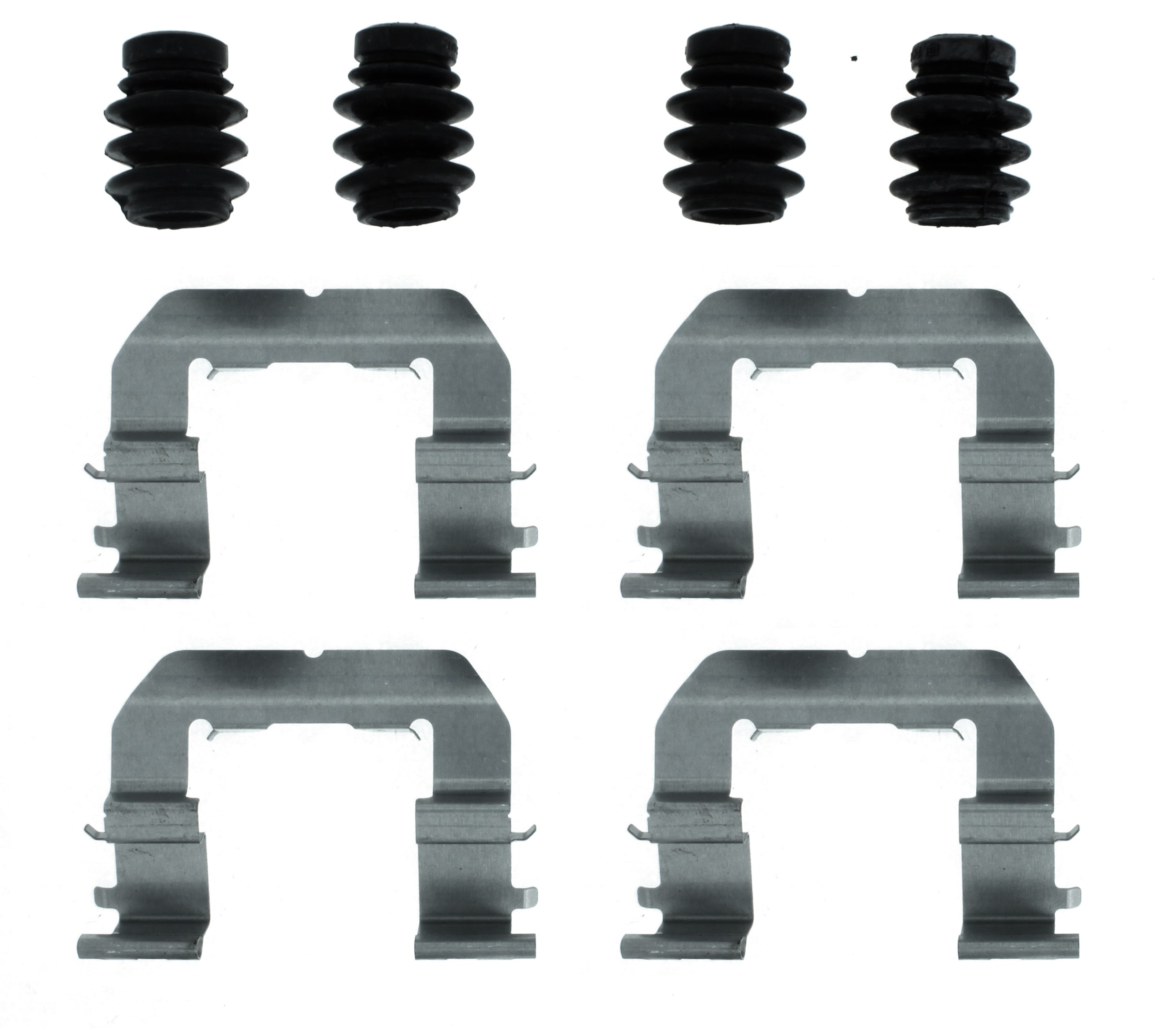Centric Parts Disc Brake Hardware Kit P/N:117.51018  Disc Brake Hardware Kit