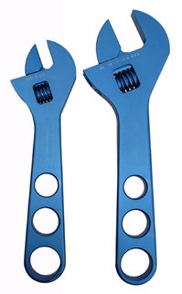 Proform 67729 3-8 An/10-20 An Anodized Aluminum Adjustable An Wrench - Pair