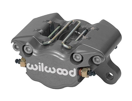 Brake Caliper, Dynapro, 2 Piston, Billet Aluminum, Gray Anodize, 13.000 In Od X