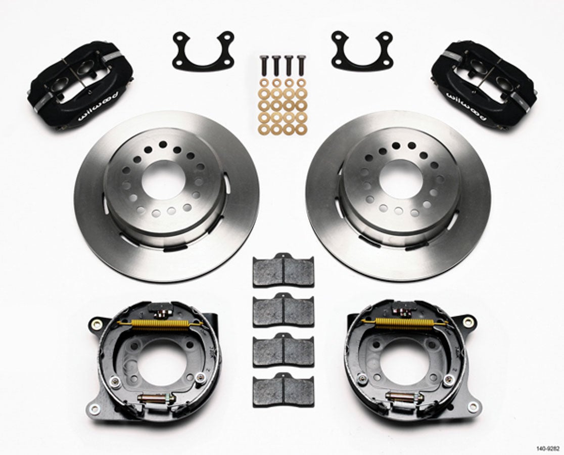 Wilwood 140-9282 Pro-Series Park Brake Kit For Small Ford With 2.50" Offset