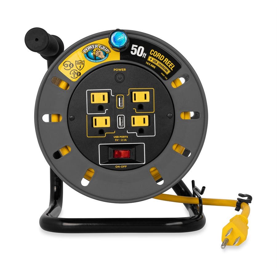Powergrip  Extension Cord Reel  50' Powergrip  Extension Cord Reel  50