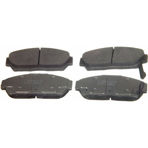 Wagner Brake Disc Brake Pad Set P/N:Qc617 Thermoquiet Brake Pad  Recommended Use