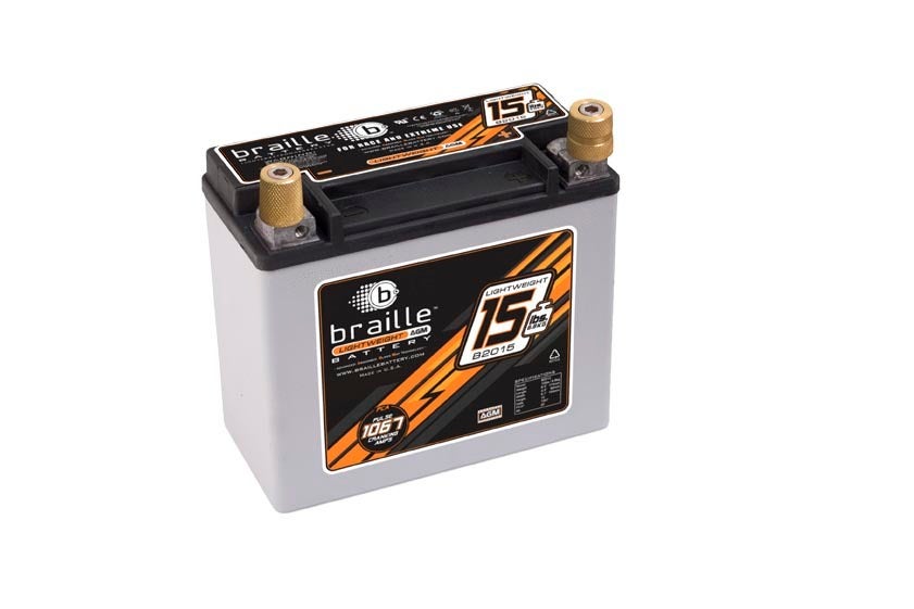 Racing Battery 15Lbs 1067 Pca 6.8X3.3X6.1 Racing Battery 15Lbs 1067 Pca