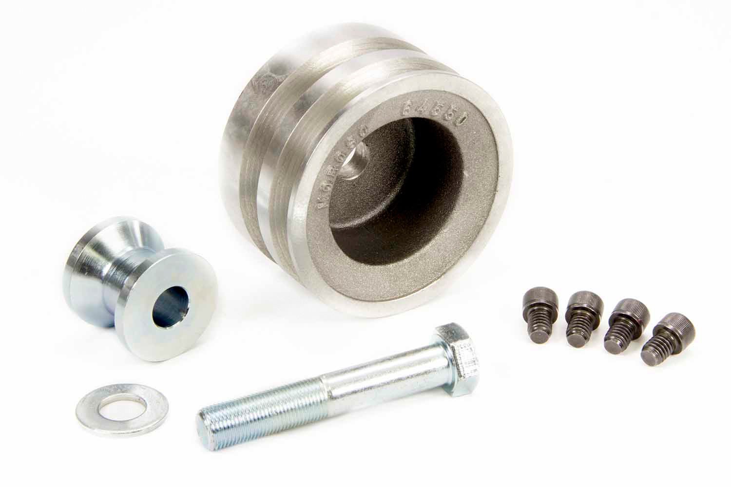Moroso 64550 Double Groove Crank Pulley   Double Groove Crank Pulley