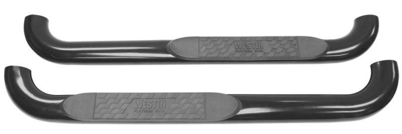 Westin 21-1405 Platinum Black Oval Step Bar  Automotive  Nerf Bar Platinum;