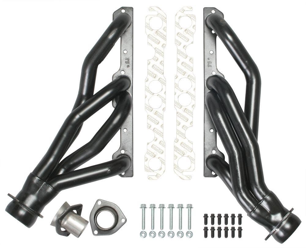 Hedman 68600 Standard-Duty Uncoated Hedders - Set Of 2   Exhaust Header; Style -