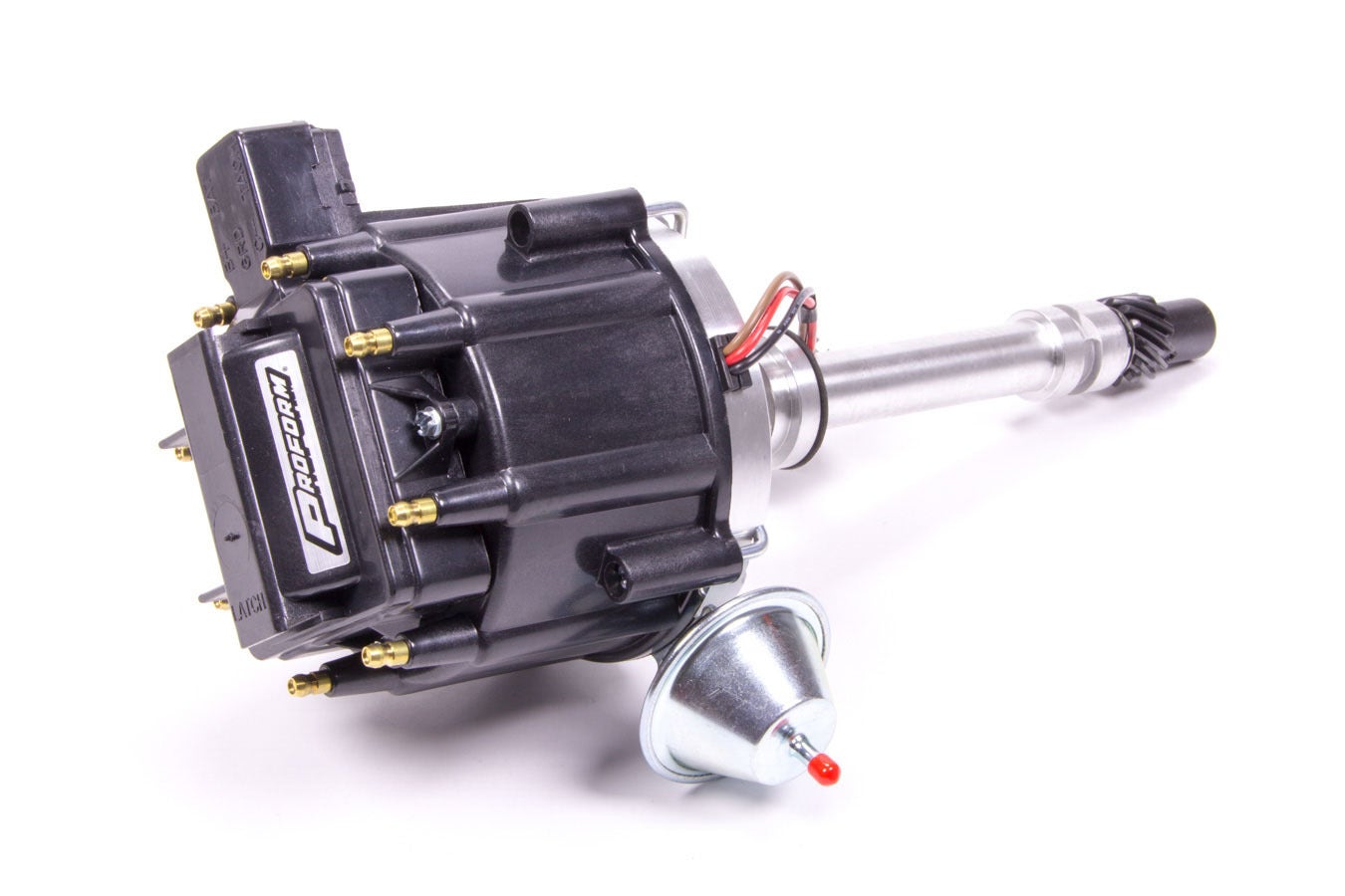 Proform 66941Bk Vacuum Advance Hei Racing Distributor With Steel Gear And Black