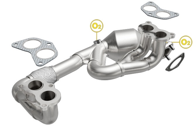 Magnaflow 49 State Converter 52305 Direct Fit Catalytic Converter Magnaflow 49