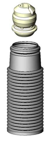 Kyb Suspension Strut Bellows P/N:Sb109  Suspension Strut Bellows P/N: