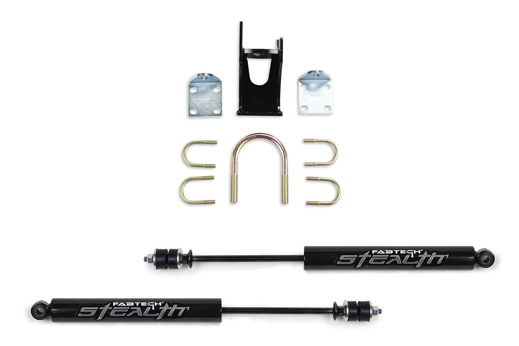 Fabtech Fts8046 Stealth Steering Stabilizer  Motorsports  Steering Stabilizer
