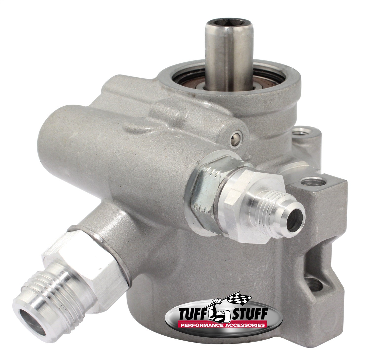 Tuff Stuff Performance 6175Al-2 Type Ii Alum. Power Steering Pump Tuff Stuff
