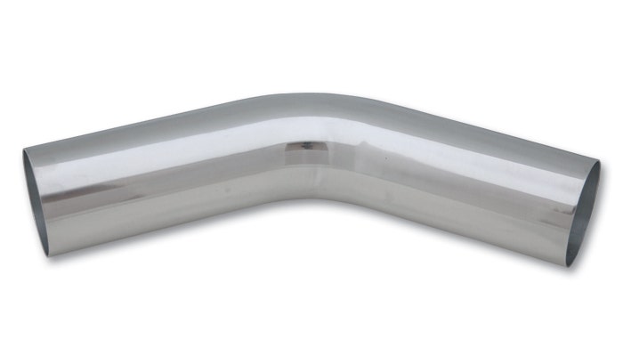 Vibrant Performance 2890 6061 Aluminum 45 Degree Bend   Air Intake Tube