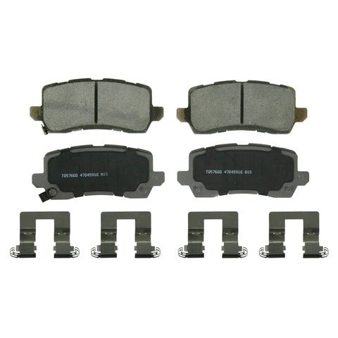 Wagner Brake Disc Brake Pad Set P/N:Qc1698  Disc Brake Pad Set P/N:
