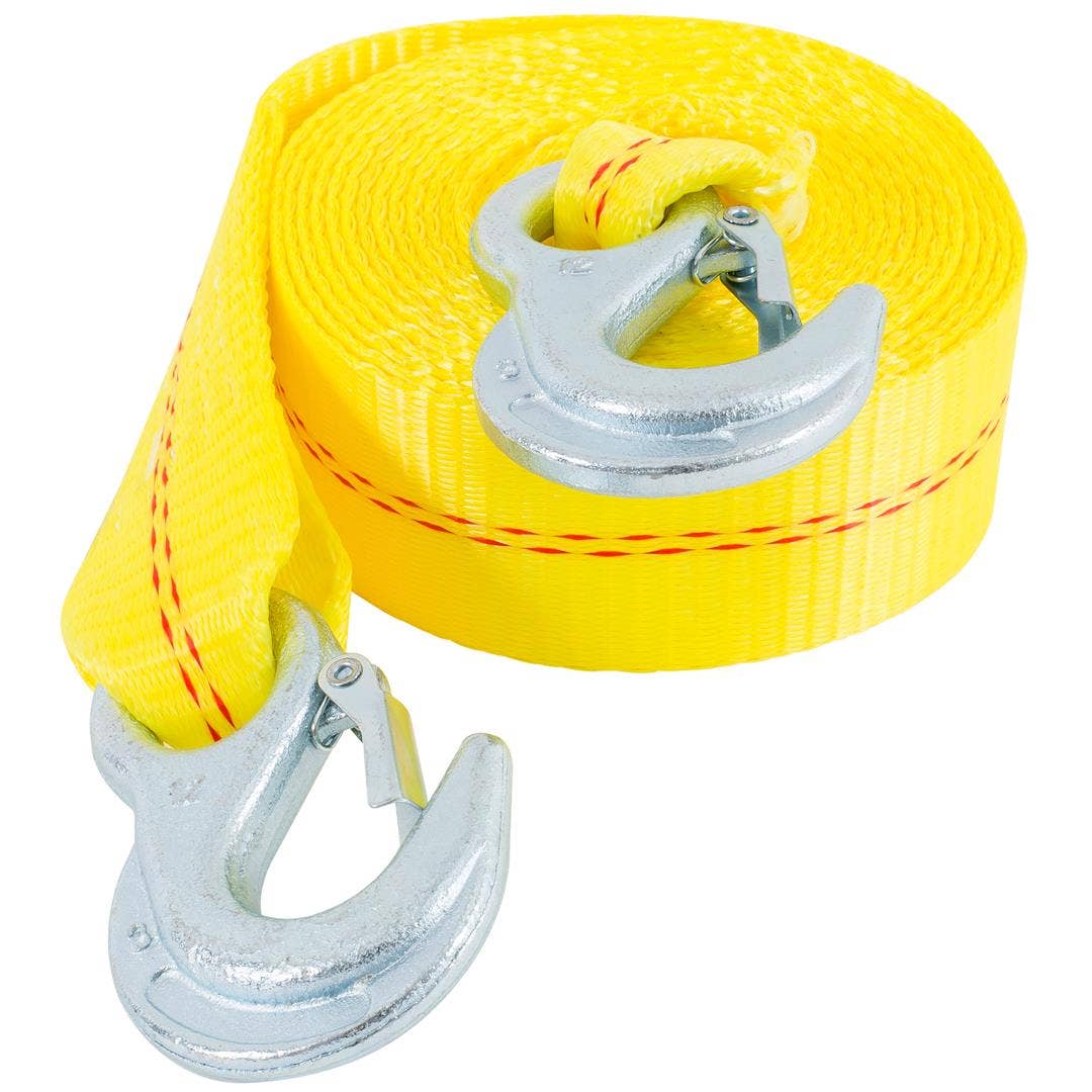 15Ft.Tow Strap With Hooks 15Ft.Tow Strap With Hooks