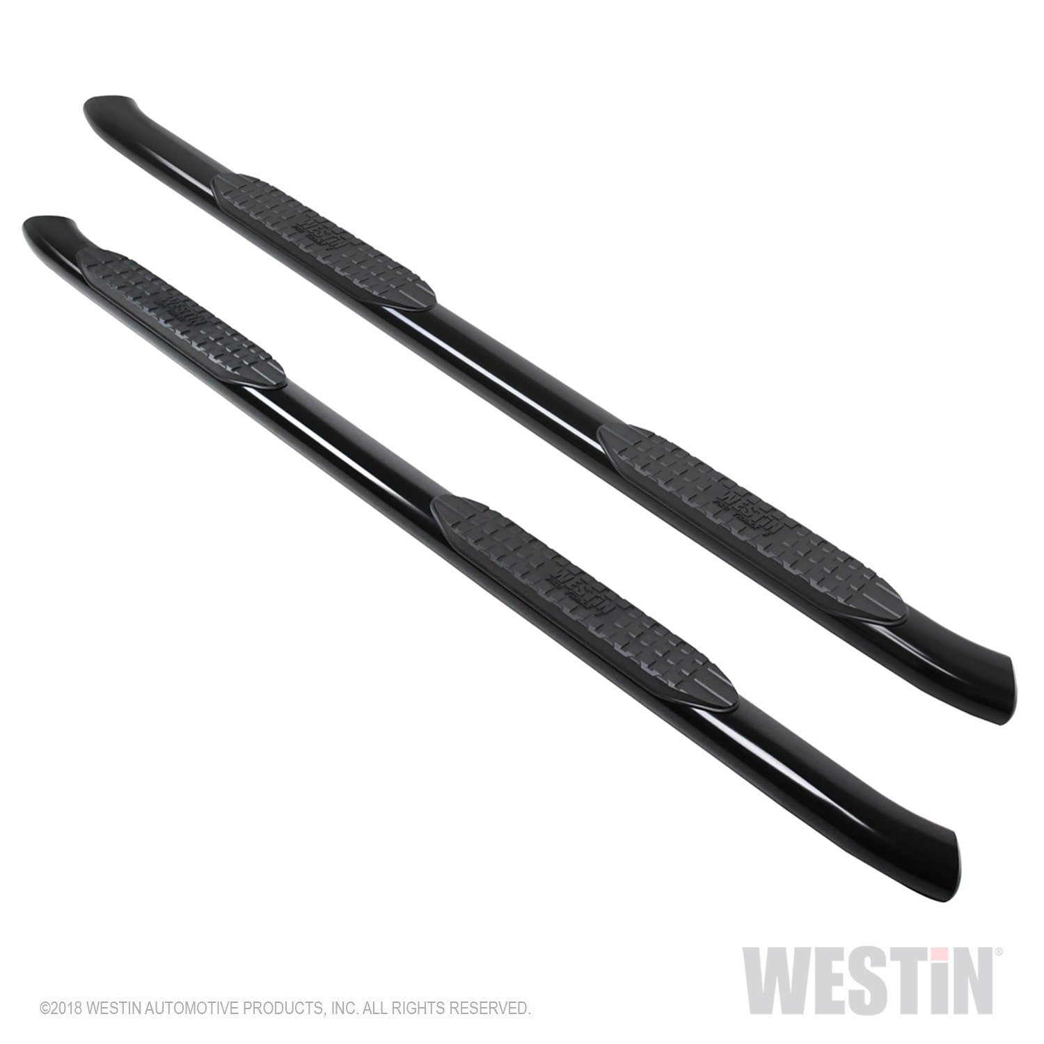 Westin 21-54135 Pro Traxx 5 In. Oval Nerf Step Bars   Pro Traxx 5 In. Oval Nerf