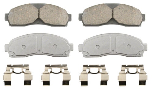 Wagner Brake Disc Brake Pad Set P/N:Qc833 S  Brake Pad Thermoquiet; Recommended