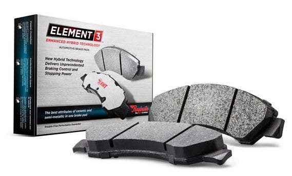 Raybestos Brakes Disc Brake Pad Set P/N:Eht632h Element3 (Tm) Brake Pad