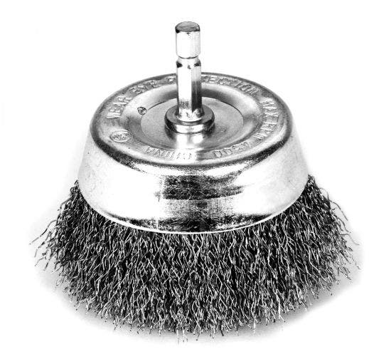 Performance Tool W1214c 3" Cup Wire Brush - Coarse   3  Cup Wire Brush - Coarse