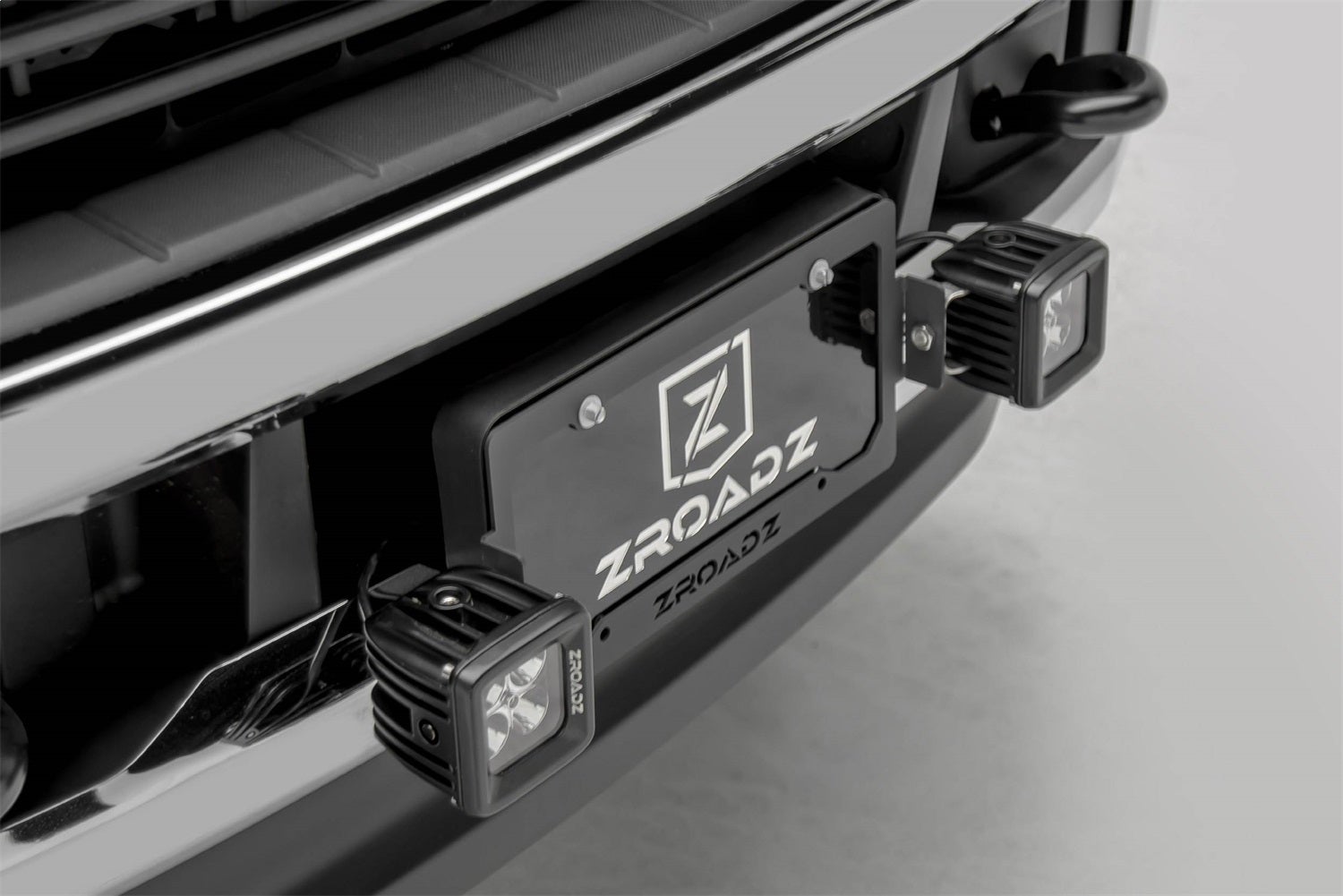 Zroadz Z310005 License Plate Frame Led Bracket Zroadz  License Plate Frame Led