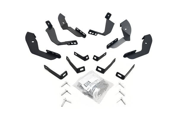 Go Rhino 6840435 Mounting Brackets Oe Xtreme Cab Length Sidesteps   Nerf Bar