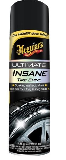 Meguiar's G190315 Ultimate Insane Shine Tire Coating, 15 Oz Meguiar S  Ultimate