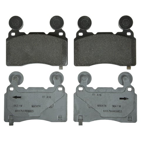 Wagner Brake Disc Brake Pad Set P/N:Mx1474  Disc Brake Pad Set P/N: