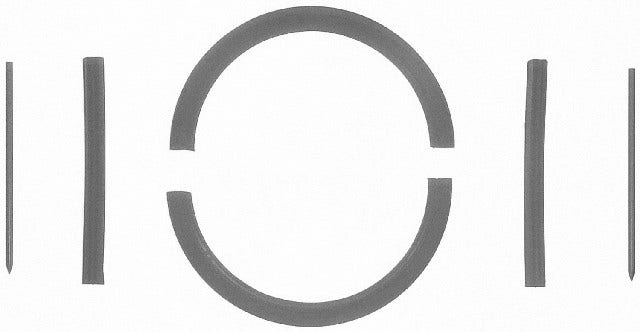 Fel-Pro Engine Crankshaft Seal Kit P/N:Bs 30138  Gaskets  Gaskets Oem;