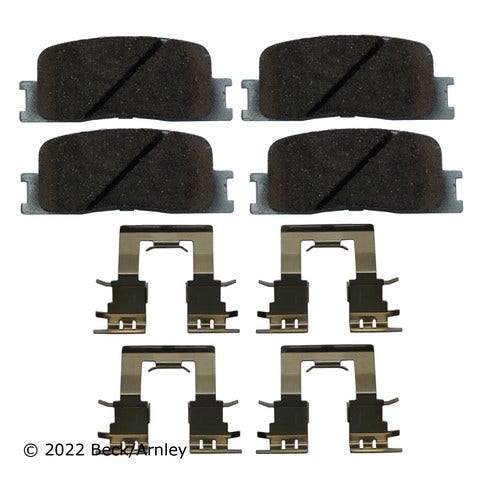Beck/Arnley Disc Brake Pad Set P/N:085-6659  Disc Brake Pad Set P/N: