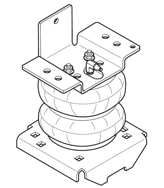 Firestone Ride-Rite 2249 Ride-Rite Air Helper Spring Kit Firestone Industrial