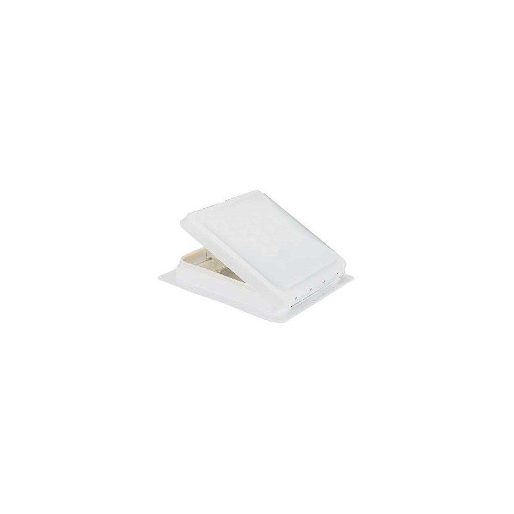 Heng's (V971202-C1g1 White (14" X 14") 12V Ez Vent   Roof Vent; Type - Manual