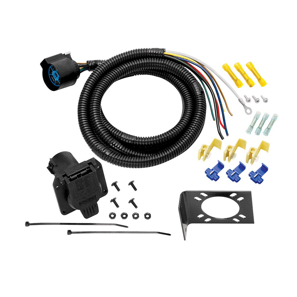 Tow Ready 20223 Car End Wiring   Trailer Wiring Connector; Lead Length - 7 Feet,