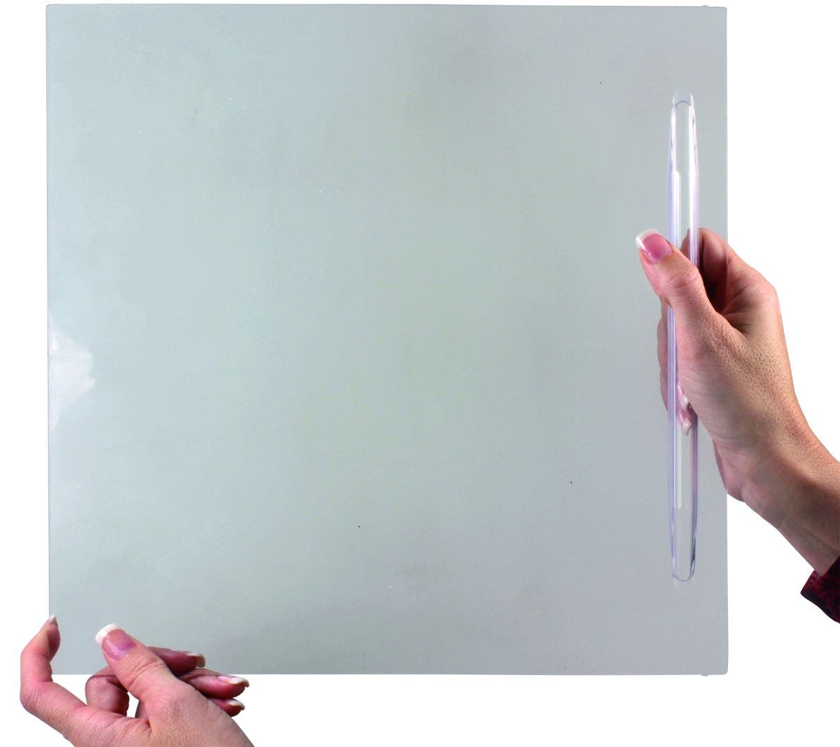 Jr Products 11195 Flat Screen Door Slider Clear, 12 Inch   Screen Door Slide;