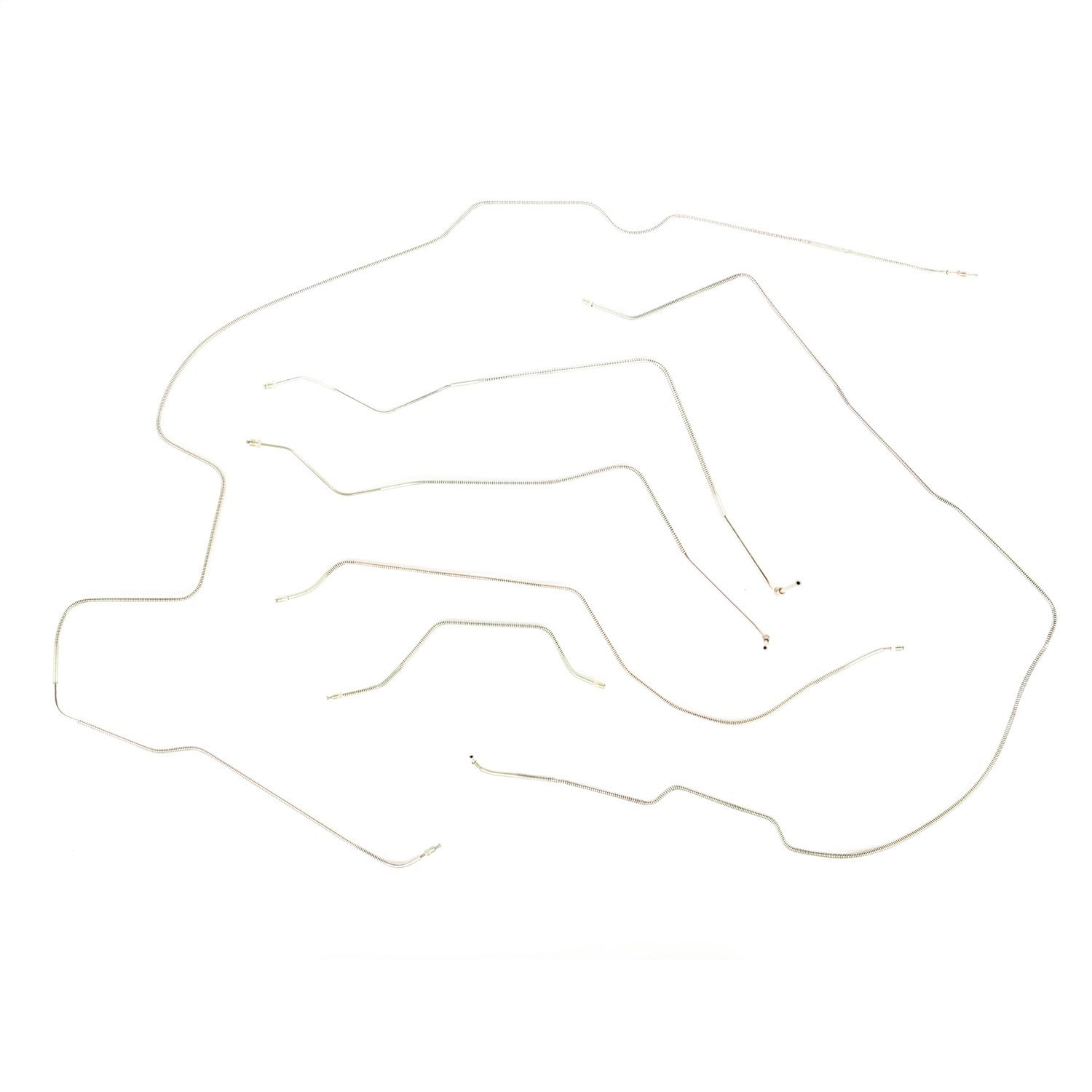 Omix 16737.45 Brake Line Set Fits 81-86 Cj7   Brake Line Set Fits 81-86 Cj7