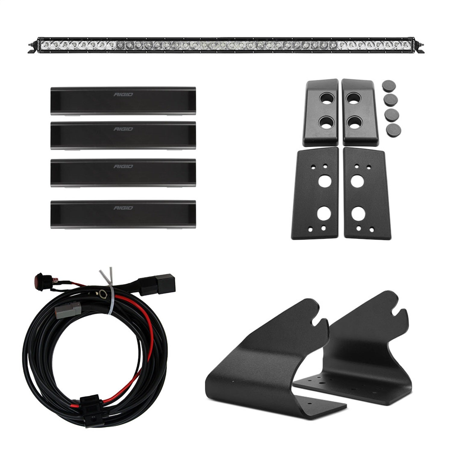 Rigid Industries 46724 Roof Line Light Kit Fits 21-22 Bronco   Roof Line Light