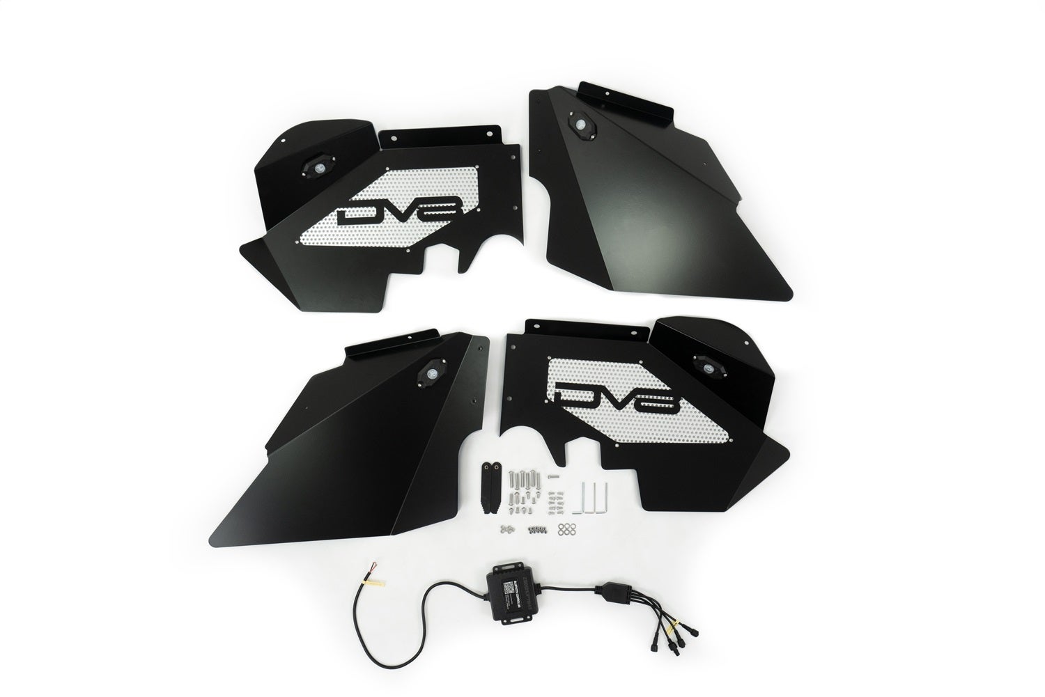 Dv8 Offroad Infend-01Fbrl Inner Fender Fits 07-18 Wrangler (Jk) Wrangler (Jl)