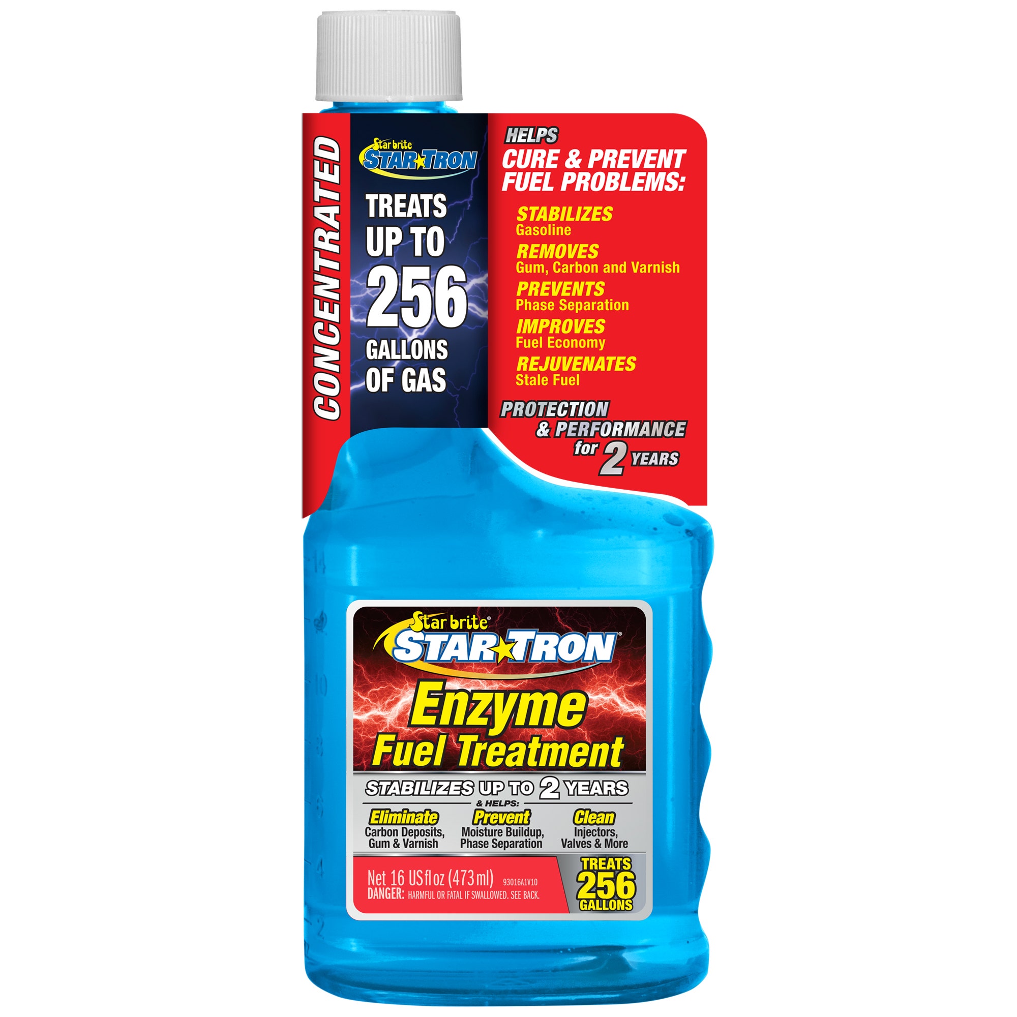 Star Brite Star Tron Enzyme Fuel Treatment - Concentrated Gasoline Formula - 1