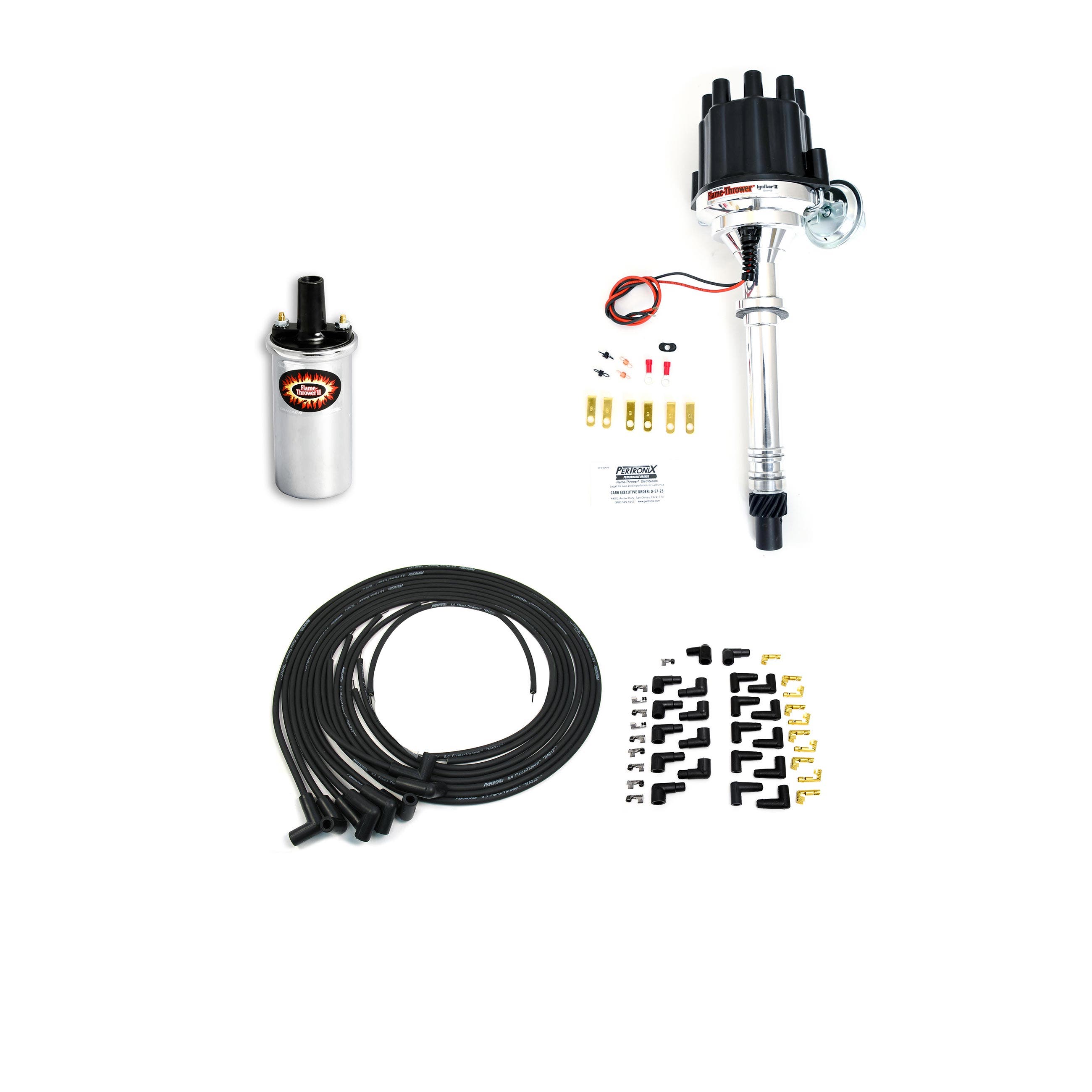Pertronix Bundle001 Ignition Kit Includes Chevy Sb/Bb Billet Plug N Play