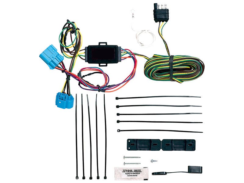 Blue Ox Bx88317 Ez Light Wiring Harness Kit   Towed Vehicle Wiring Kit Ez Light;