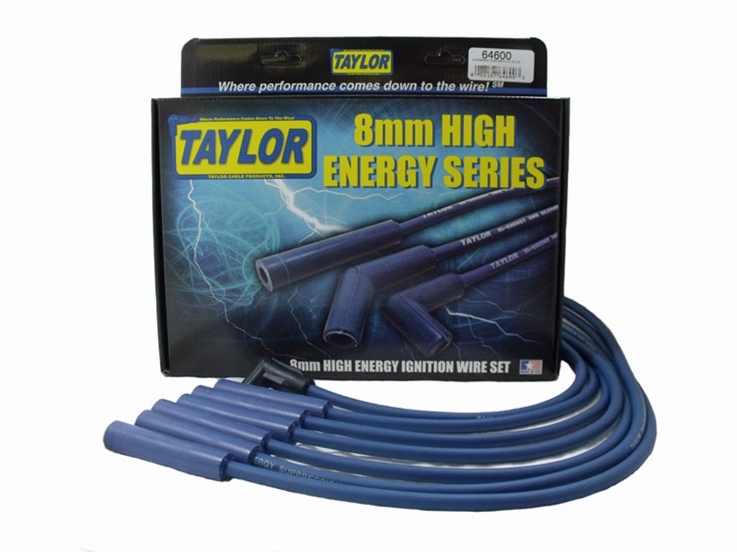 Taylor Cable 64600 High Energy 8Mm Ignition Wire Set   Spark Plug Wire Set High