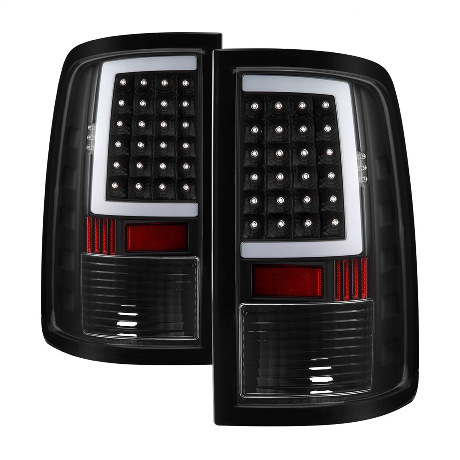 Spyder Auto 9041013 Xtune Led Tail Lights Fits 13-18 1500 2500 3500   Xtune Led