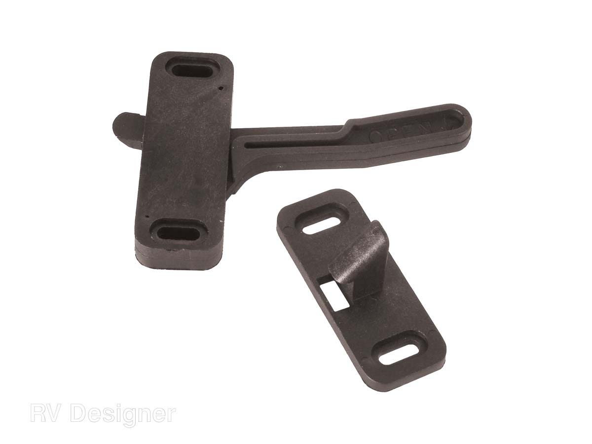 Rv Designer E295, Phillips Screen Door Catch, Right Hand, Entry Door Hardware ,