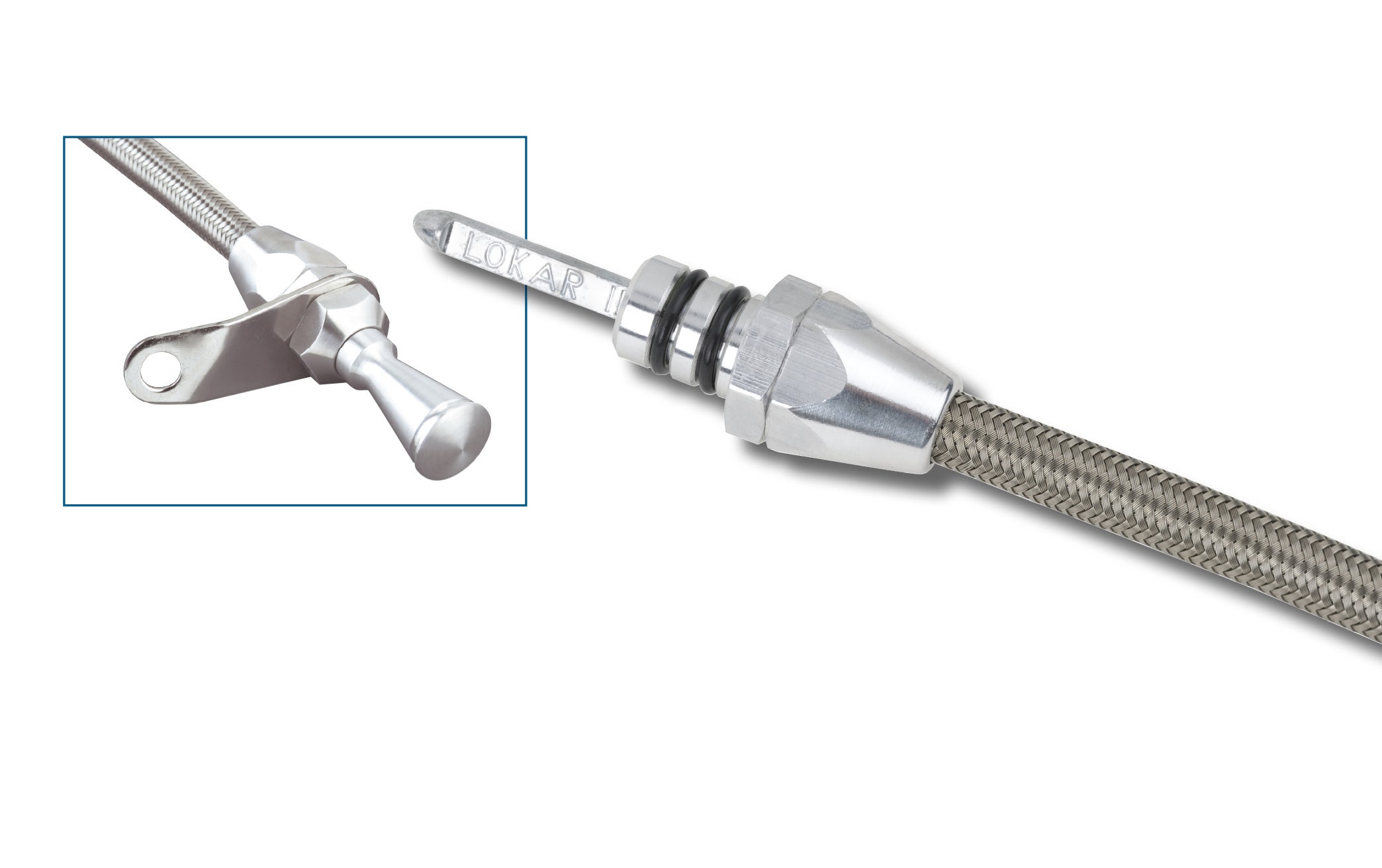 Lokar Td-3350Tm Hi-Tech Transmount Transmission Dipstick For Gm Th-350