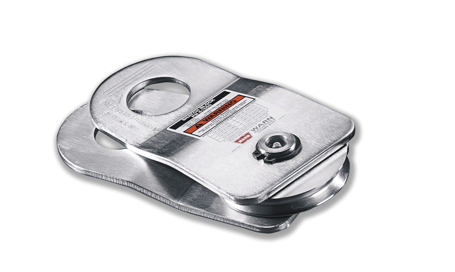Warn 88899 Snatch Block  Industries  Winch Snatch Block; Attachment Type - Ring,