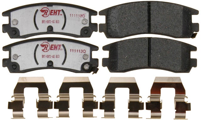 Raybestos Brakes Disc Brake Pad Set P/N:Eht714h Element3 (Tm) Brake Pad