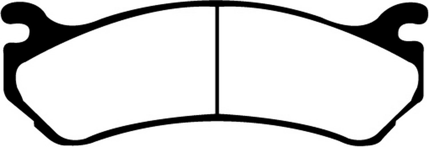 Ebc Brakes Dp61304 6000 Series Greenstuff Truck/Suv Brakes Disc Pads   Brake Pad